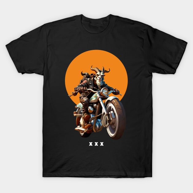 Scrambler Goat T-Shirt by MUVE